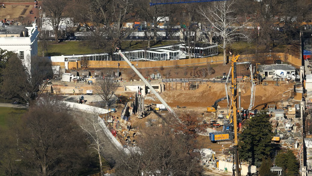 East Wing Construction